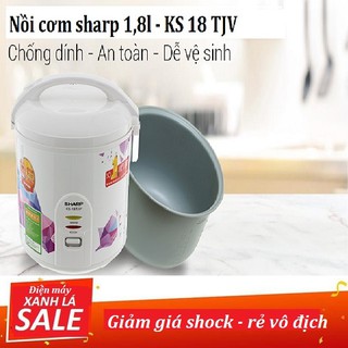 Nồi cơm điện Sharp 1.8 lít KS-18TJV