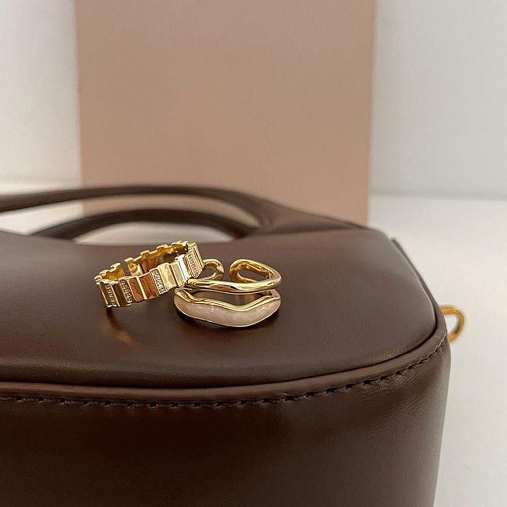 Nhẫn Đeo Ngón Trỏ Màu Thời Trang Vintage Hàn Quốc Cho Nữ