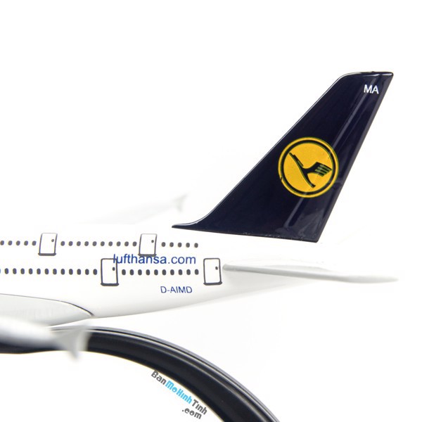 Mô hình máy bay Lufthansa Airbus A380 16cm Everfly