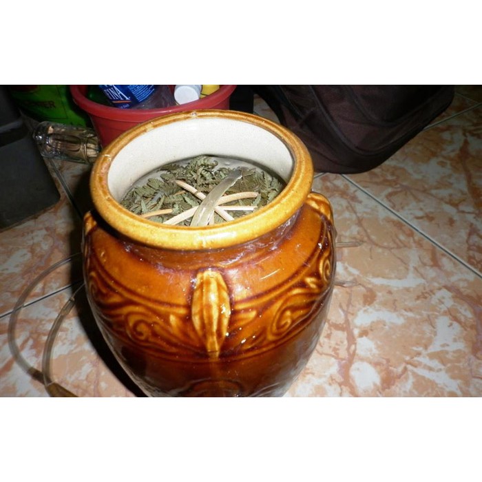 Chum sành đựng gạo,rượu cần 6 lít