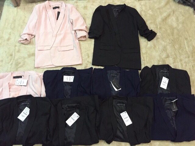 ÁO VEST BLAZER TAY LỠ