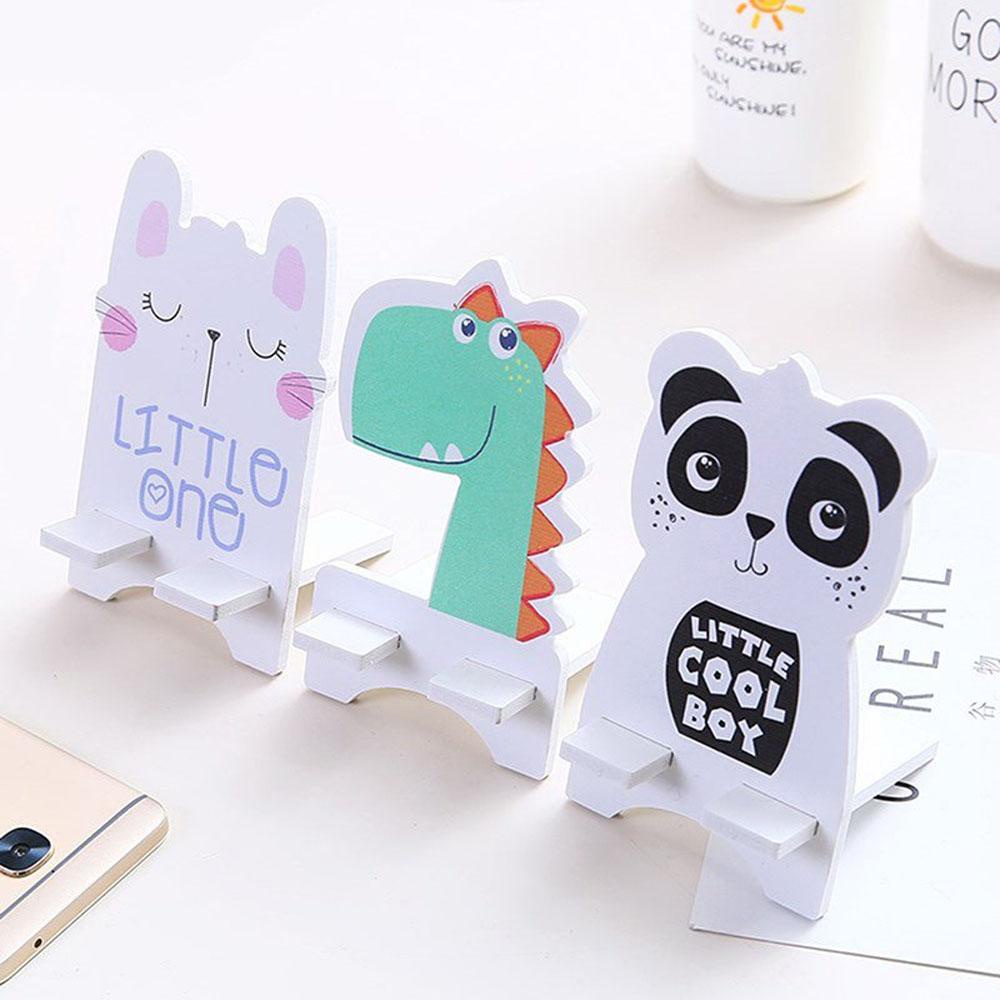 Giá Đỡ Điện Thoại Bằng Gỗ Hình Gấu Trúc Chất Lượng Cao