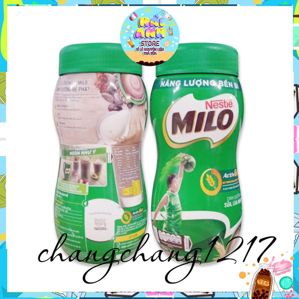 ✅ [ CHẤT LƯỢNG ] Bột Cacao Milo Hủ 400gr ✔