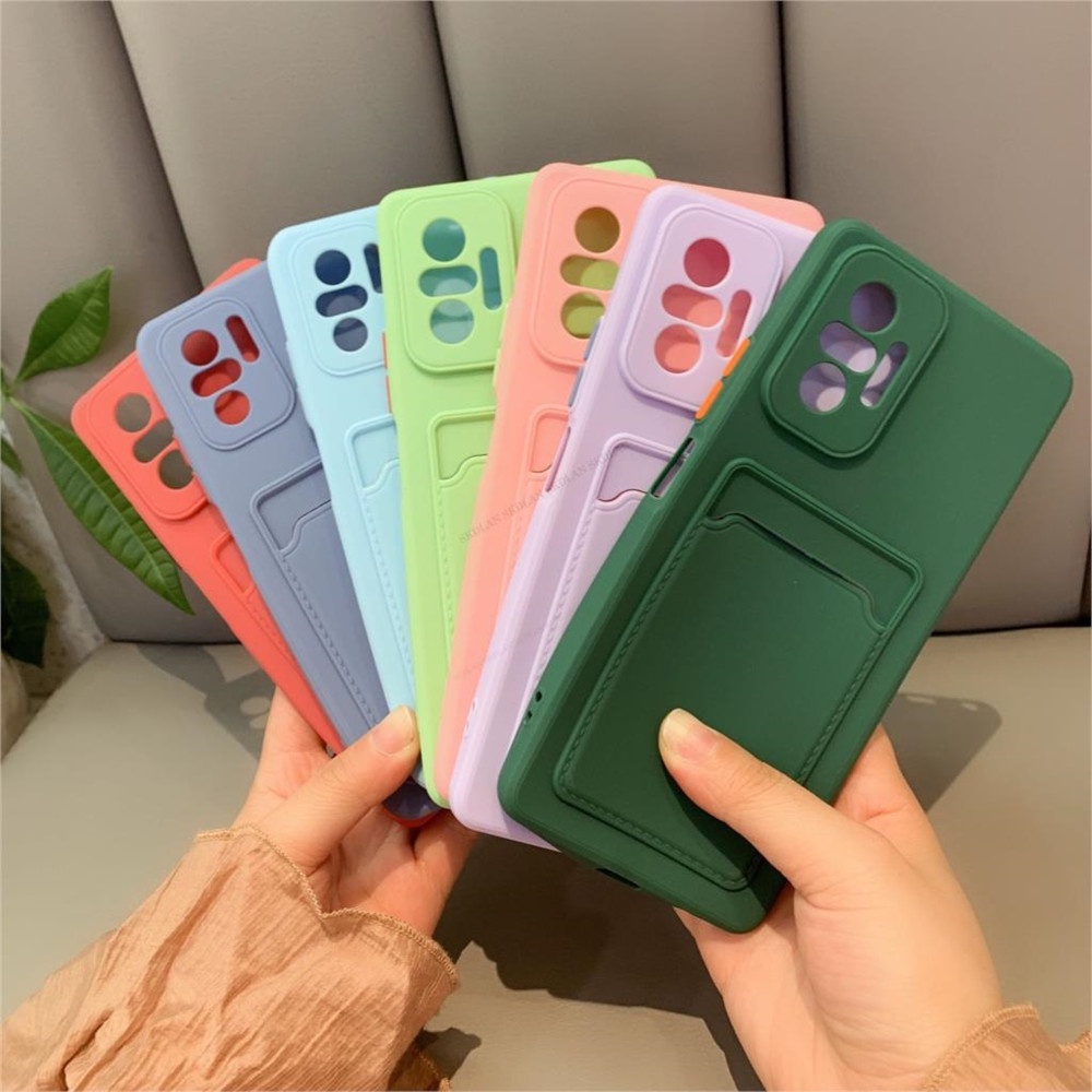Ốp điện thoại silicon mềm có ví đựng cho Xiaomi 11T 11 T Pro 11 Lite 5G NE Mi 11Lite 4G 5G 11 Pro Ultra Mi11 10S 11T Pro