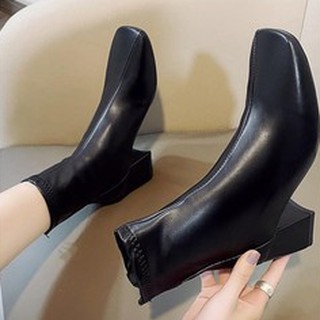 💖FULLBOX BOOT💖 BỐT NGẮN CỔ 5 phân mũi vuông