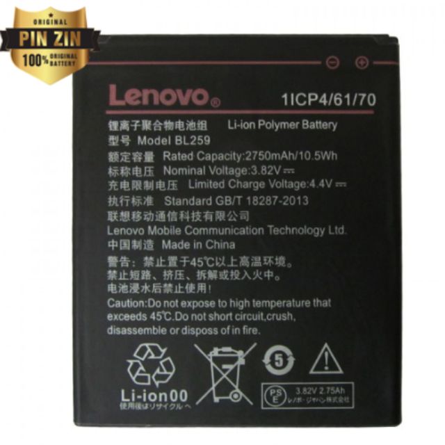 Pin lenovo Vibe K5 Plus A6020 (Bl259)