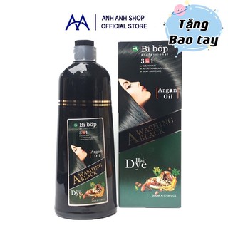 ✅[CHÍNH HÃNG] DẦU GỘI ĐEN TÓC BIBOP NHẬT BẢN- GỘI LÀ ĐEN