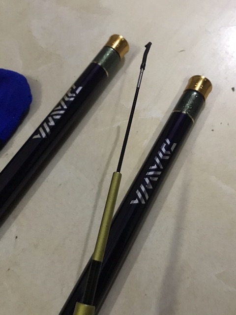 cần câu tay DAIWA 6H dài 6m3 cần cực khoẻ y hình