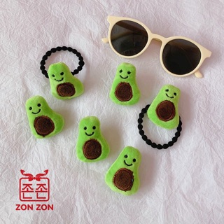 Buộc tóc, kẹp tóc, set kẹp tóc quả bơ cute