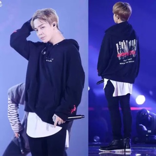 [BTS] Jimin Hoodie She this comma (có sẵn)