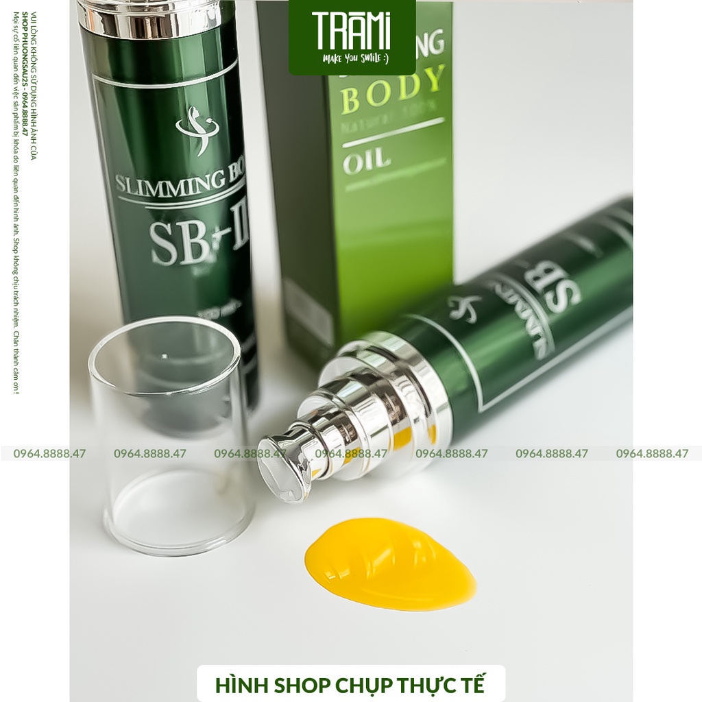 [CHÍNH HÃNG] Tinh Dầu Tan Mỡ Slimming Body SB2 Limited Oil,Thẩm Thấu Nhanh.