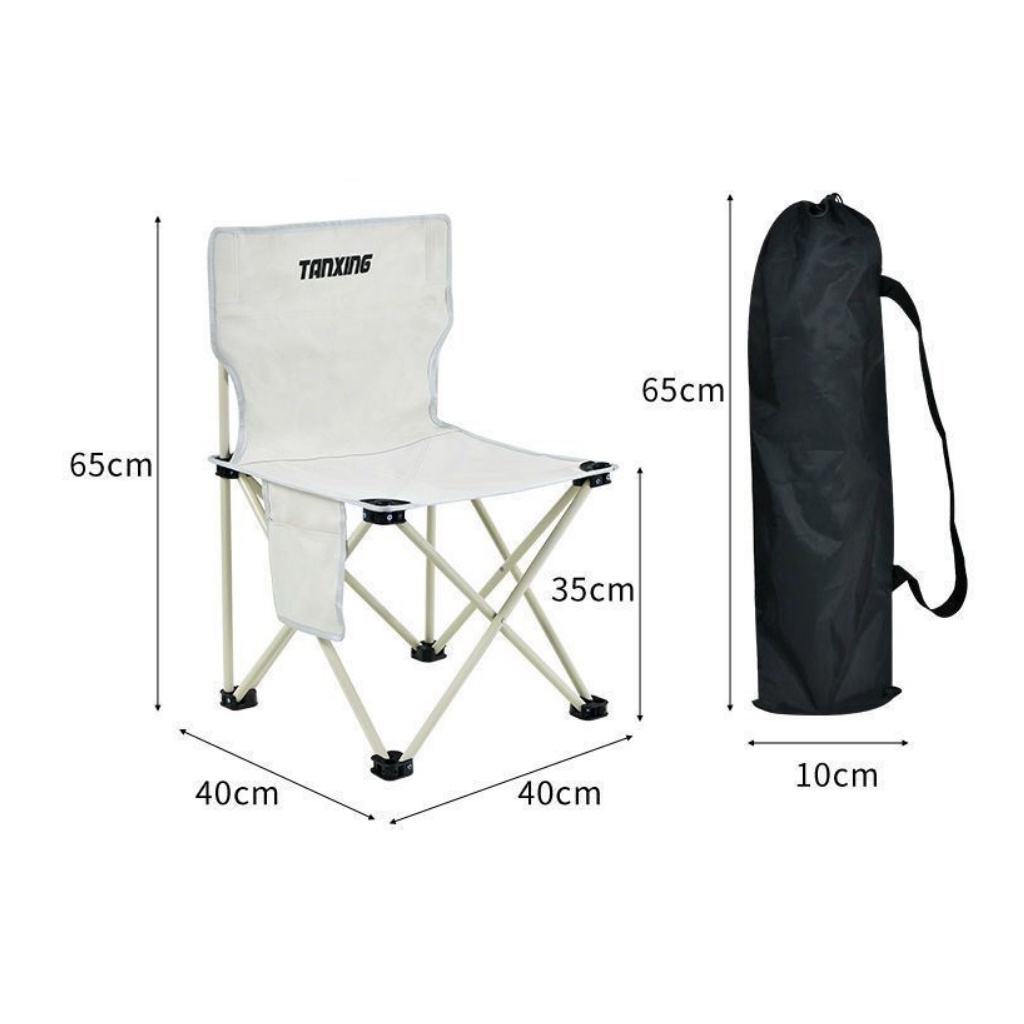 Ghế xếp đi picnic khung thép siêu bền gấp gọn tiện lợi, kèm túi đựng - winsum | BigBuy360 - bigbuy360.vn