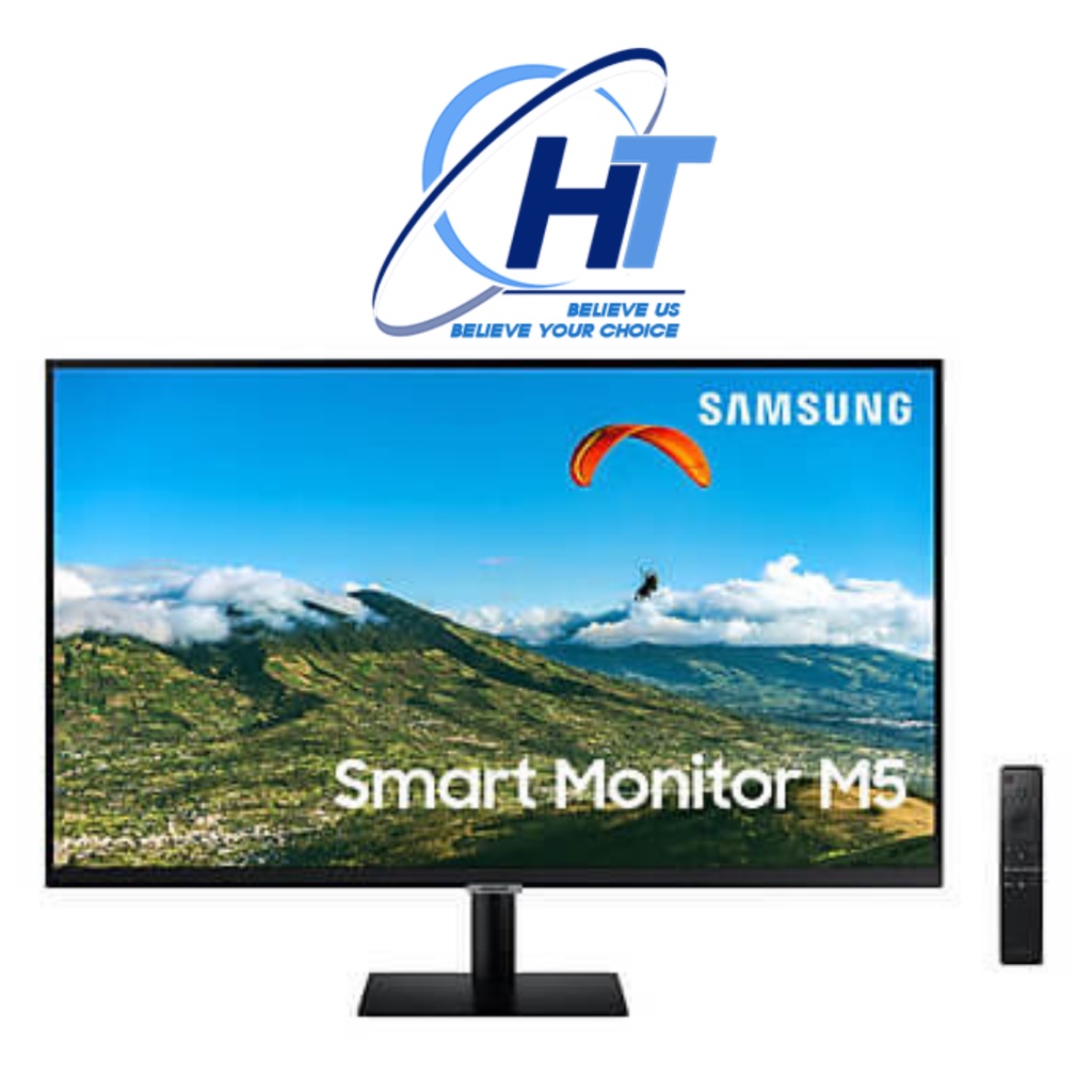 Màn Hình Thông Minh Smart Monitor Samsung LS32AM500NEXXV 32inch/Full HD (1920x1080) 8ms/60Hz/VA/Tích Hợp Loa