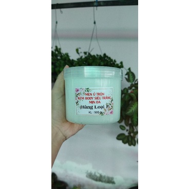 Men ủ trắng và mềm mịn da toàn thân hộp 500g