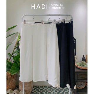 Quần suông ngố ống rộng lưng thun - Hadi