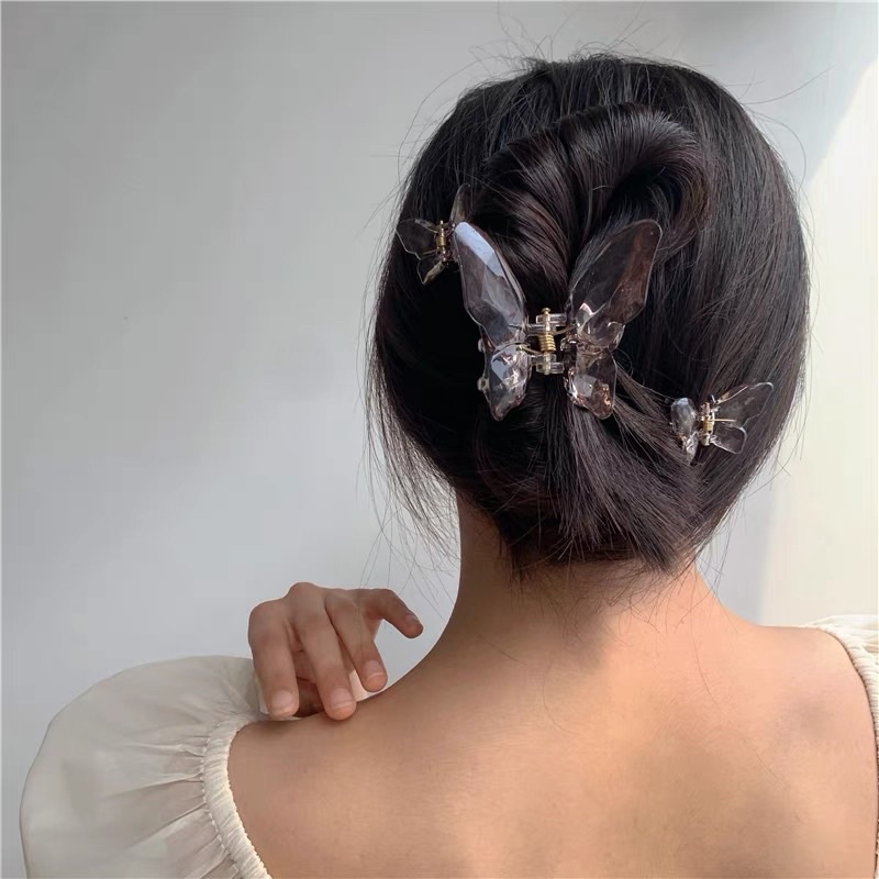 Kẹp tóc gắp bướm trong xinh xắn