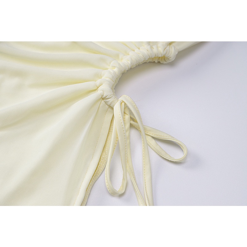 Đầm Dây Rút Hở Vai Thời Trang Quyến Rũ Cho Nữ