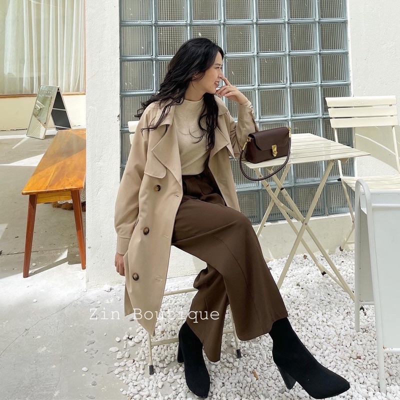 ÁO MĂNG TÔ DÁNG DÀI