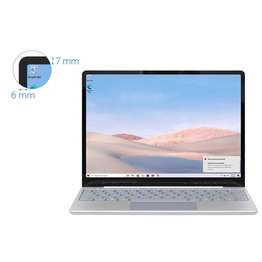 Laptop Microsoft Surface Go i5 1035G1/8GB/128GB/12.4"/Touch/Win10/ - Hàng chính hãng