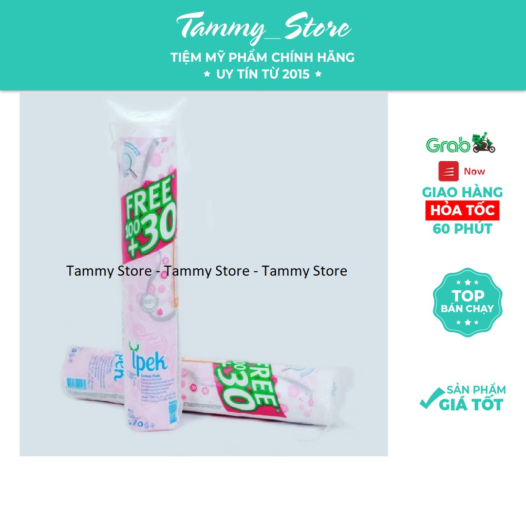 Bông Tẩy Trang Cotton Ipek Silky Touch các loại (80 miếng - 130 miếng - 150 miếng) chính hãng