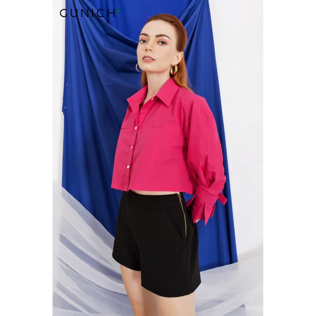 Quần short phối khóa đồng Gunich
