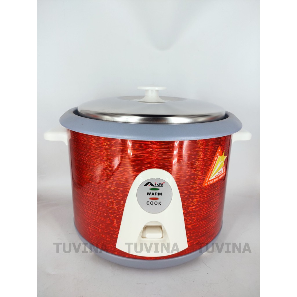Nồi Cơm Điện 1.8 Lít Aidi MR-SM 09A 4-6 Người Ăn - Chống Dính - Hàng Chính Hãng (Bảo Hành 12 Tháng) | BigBuy360 - bigbuy360.vn