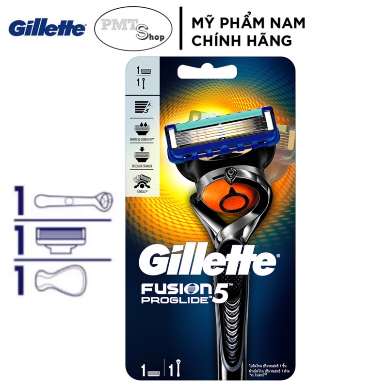 Dao cạo râu cao cấp Gillette Fusion 5 Proglide Power , Proshield , Skinguard