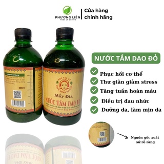 Nước Tắm Dao Đỏ - Sản phẩm của núi rừng Sapa - chai 500ml