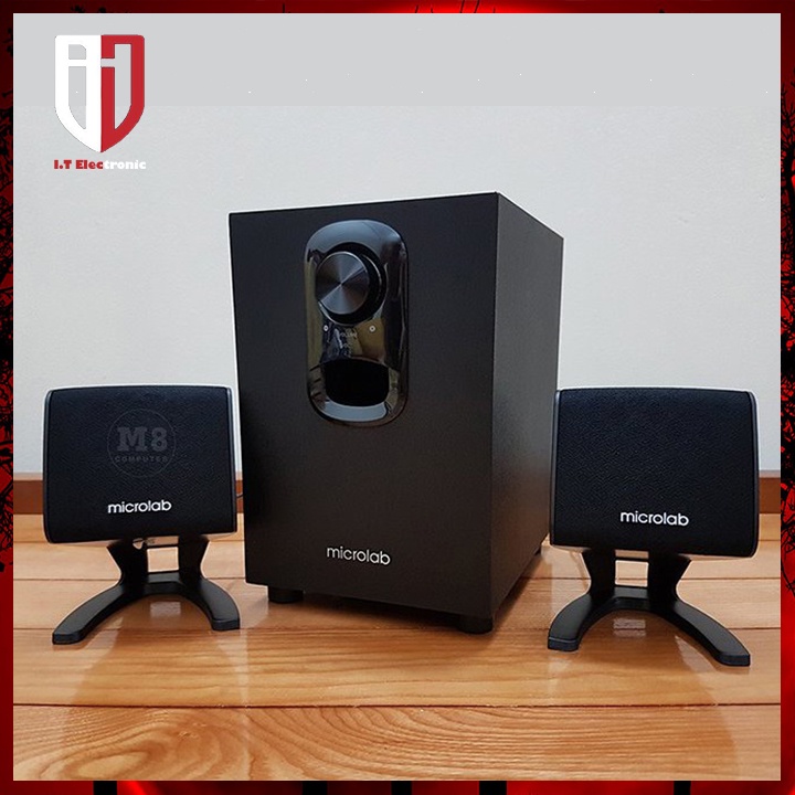 Loa pc máy tính laptop để bàn có dây chính hãng 2.1 MICROLAB M108 loa máy tính âm thanh hay