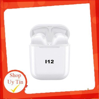 Tai nghe không dây i12 TWS 5.0 - Tai nghe bluetooth cảm ứng vân tay