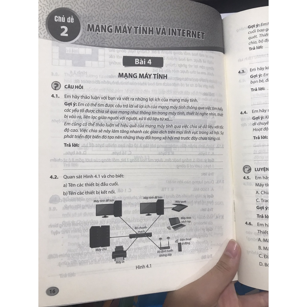 Sách - Vở thực hành tin học lớp 6 ( kết nối tri thức)