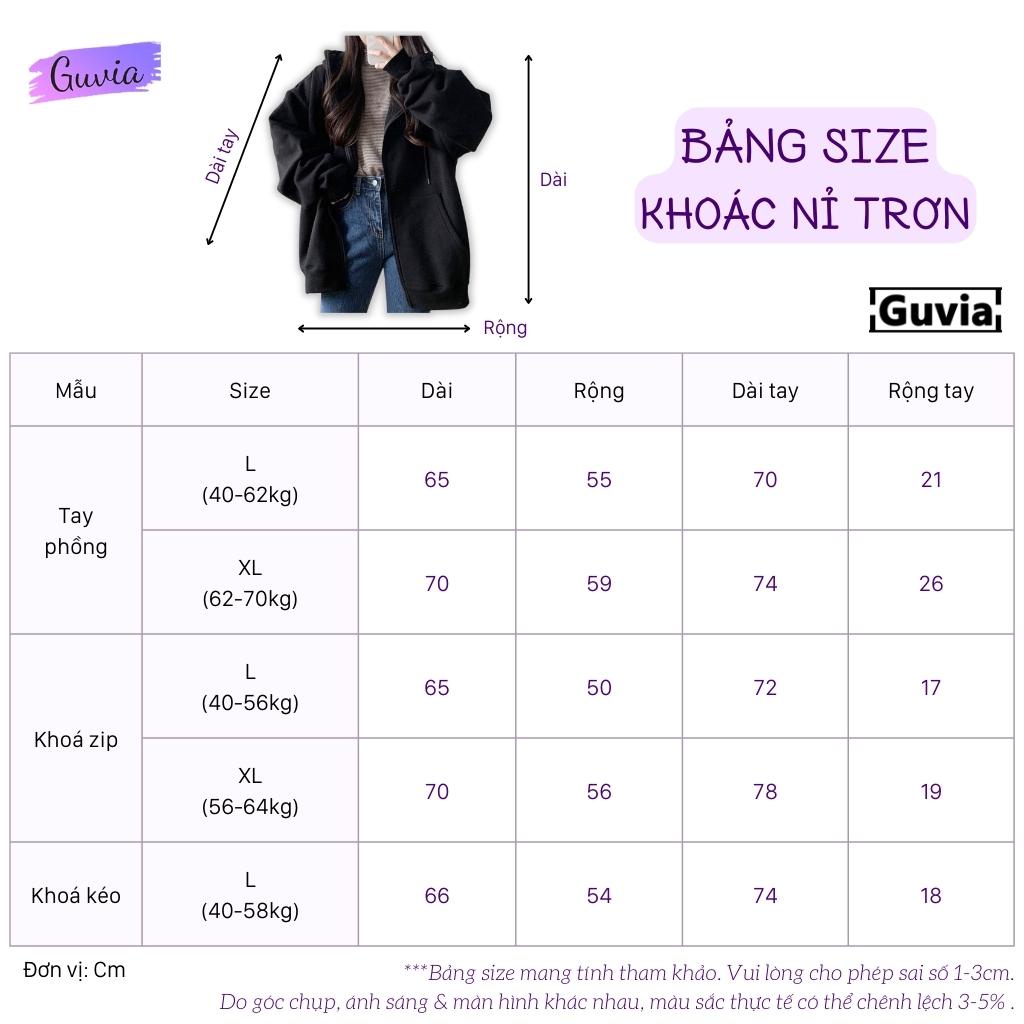 Áo khoác nỉ Trơn PE Dây Kéo hoodie form rộng Ulzzang Unisex áo nỉ nam nữ AN2 Guvia