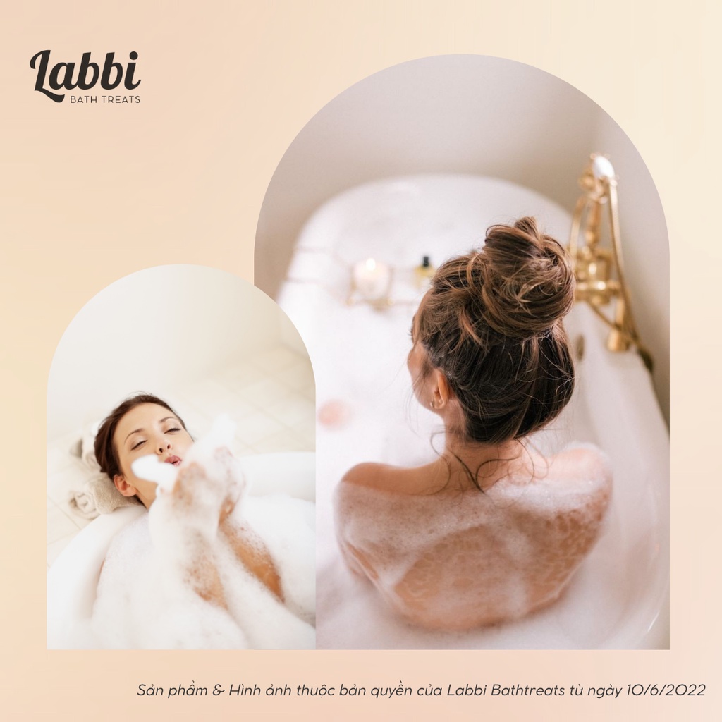 Bánh siêu tạo bọt bồn tắm YAM BOSA [Labbi] Bubble Bar