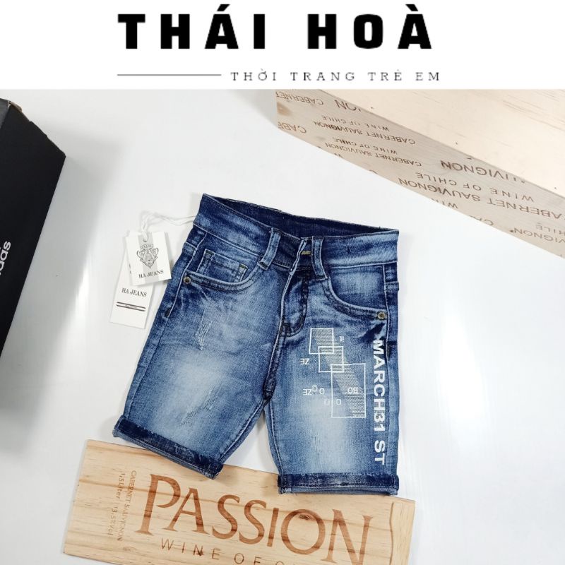 Quần jean bé trai 10_16kg chất liệu jeans cao cấp