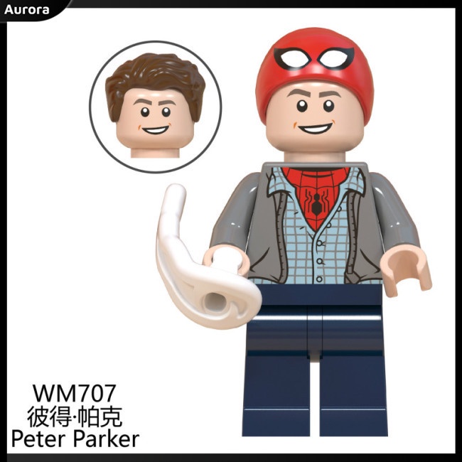 Mô Hình Lego Nhân Vật Peter Parker MJ Mysterio Hydro Man WM6062