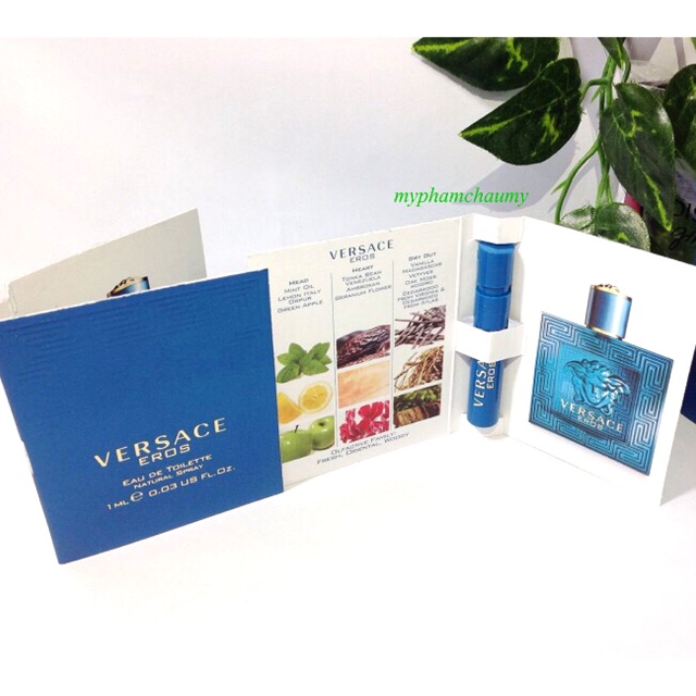 Vial nước hoa Versace Eros
