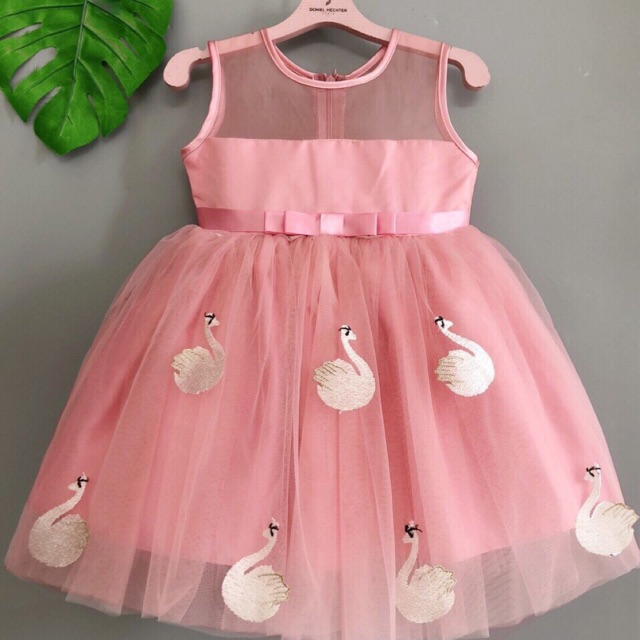 [30-40kg] Váy công chúa thiên nga size đại cho bé lớn