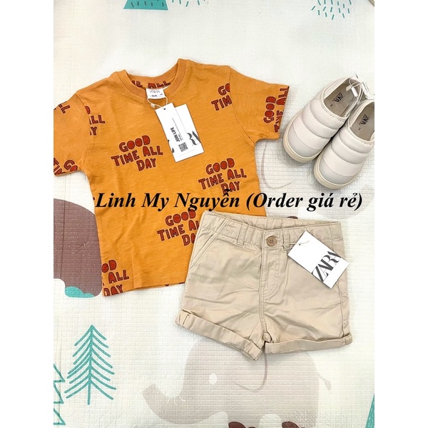 Quần short ZARA bé trai săn sale