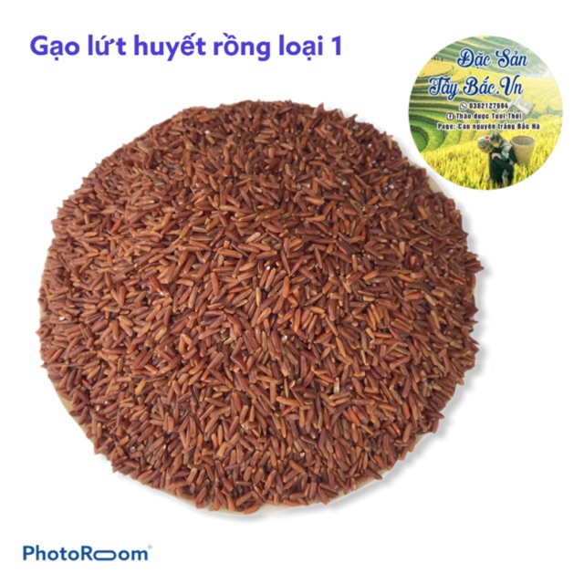 Gạo lứt Huyết rồng loại 1 (HÚT CHÂN KHÔNG)