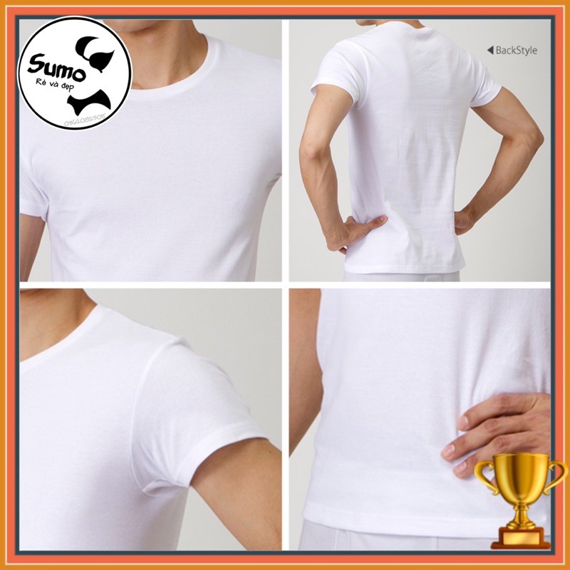 ÁO THUN NAM NGẮN TAY GMARK/GUNZE - ÁO MAY Ô NAM DỆT 100% SỢI COTTON, THOÁNG MÁT, MỀM MẠI. Ảnh và video thật. | BigBuy360 - bigbuy360.vn