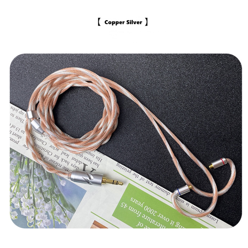 Dây Cáp Nâng Cấp Tai Nghe AS16 PRO KATO Aria Timeless S12 Lõi Đồng Nguyên Chất 610 Core Litz Type6 2Pin 0.78 MMCX TFZ