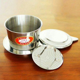 Phin pha cà phê inox 7cm, 8cm tiện dụng