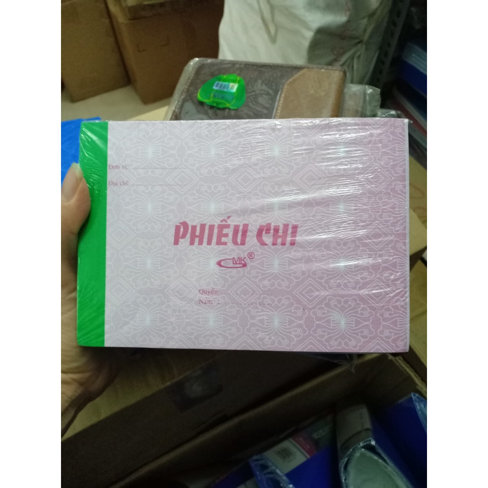 Hóa Đơn Bán Lẻ/phiếu thu/phiếu chi 1 Liên 100 Tờ - 13x19cm