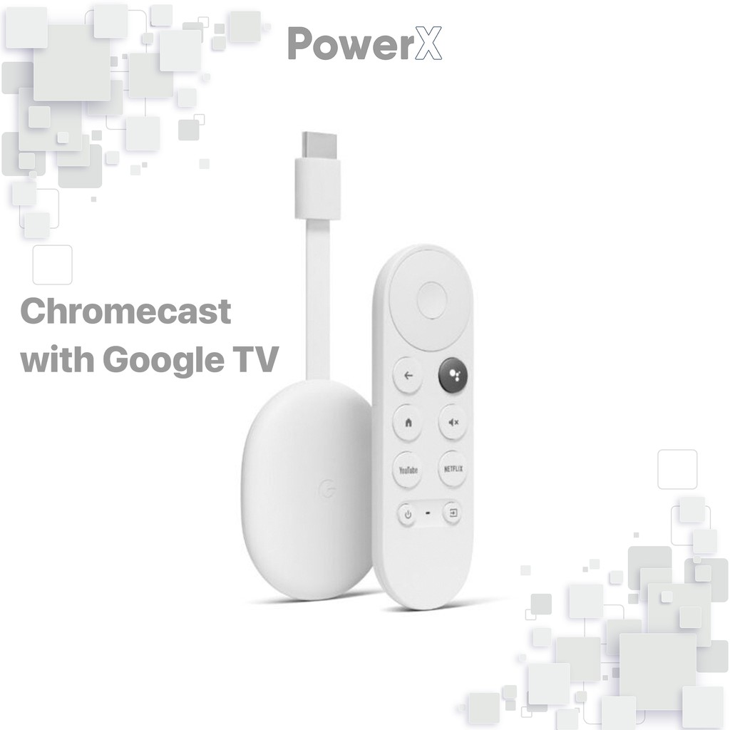Thiết bị Chromecast with Google TV chất lượng 4K HDR, hỗ trợ tiếng Việt