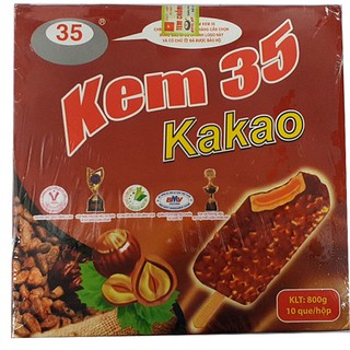 Hộp 10 que kem Tràng tiền 35 vị Kacao [NOWSHIP]