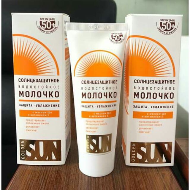 Kem chống nắng, trắng da Golden Sun Spf 50+