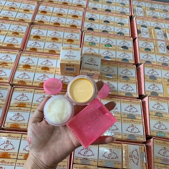 Bộ kem nám Collagen Plus Vit E