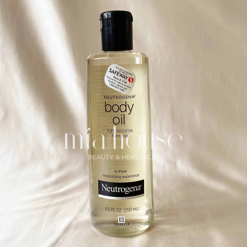 Tinh dầu dưỡng thể Neutrogena body oil 250ml bản Mỹ