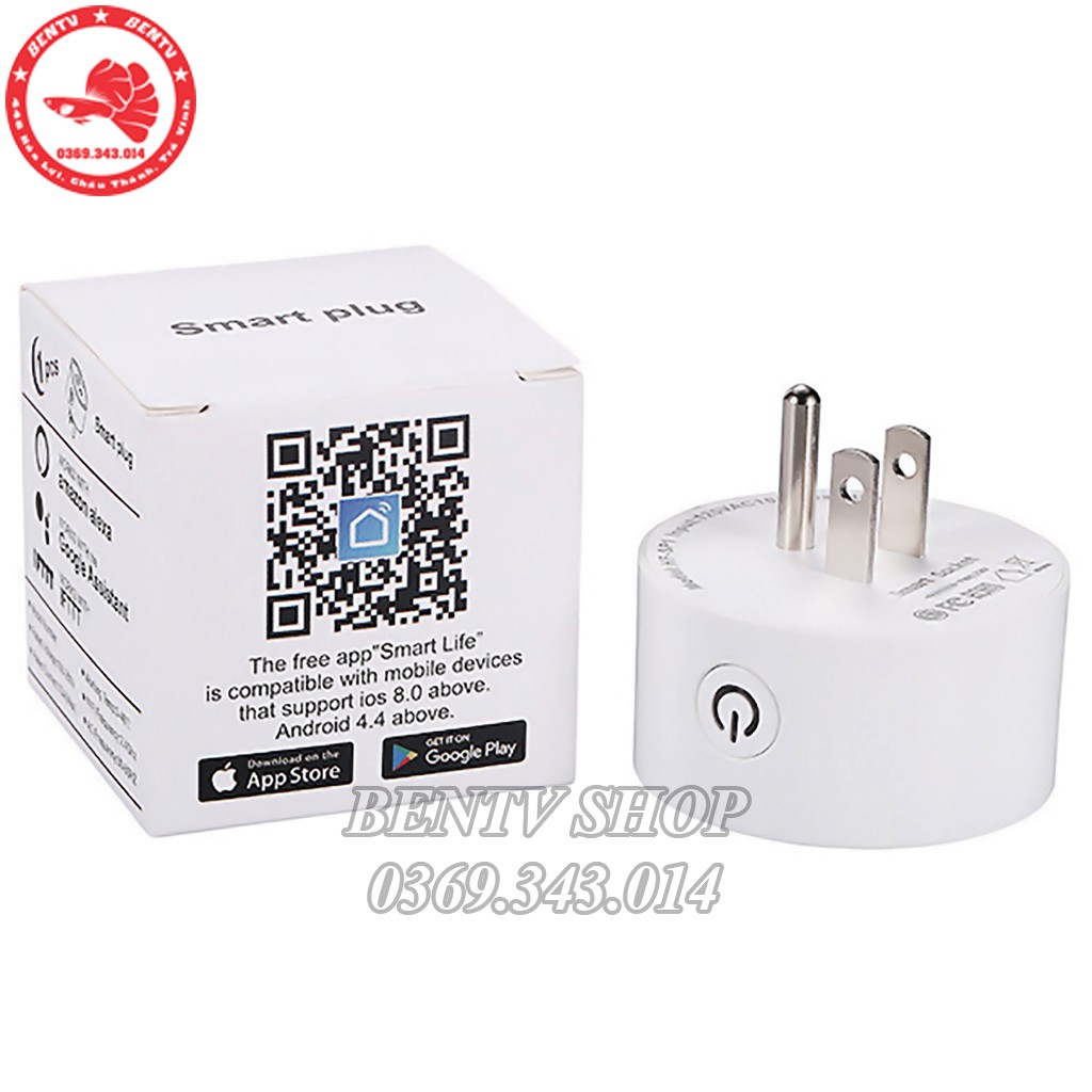 Ổ Cắm Hẹn Giờ Thông Minh Điều Khiển Bằng Wifi (Smart Plug HF-SP1)