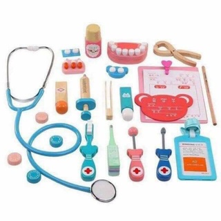Bộ đồ chơi bác sĩ bằng gỗ cho bé
